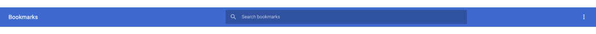 Screenshot of Google Chrome's bookmark search option