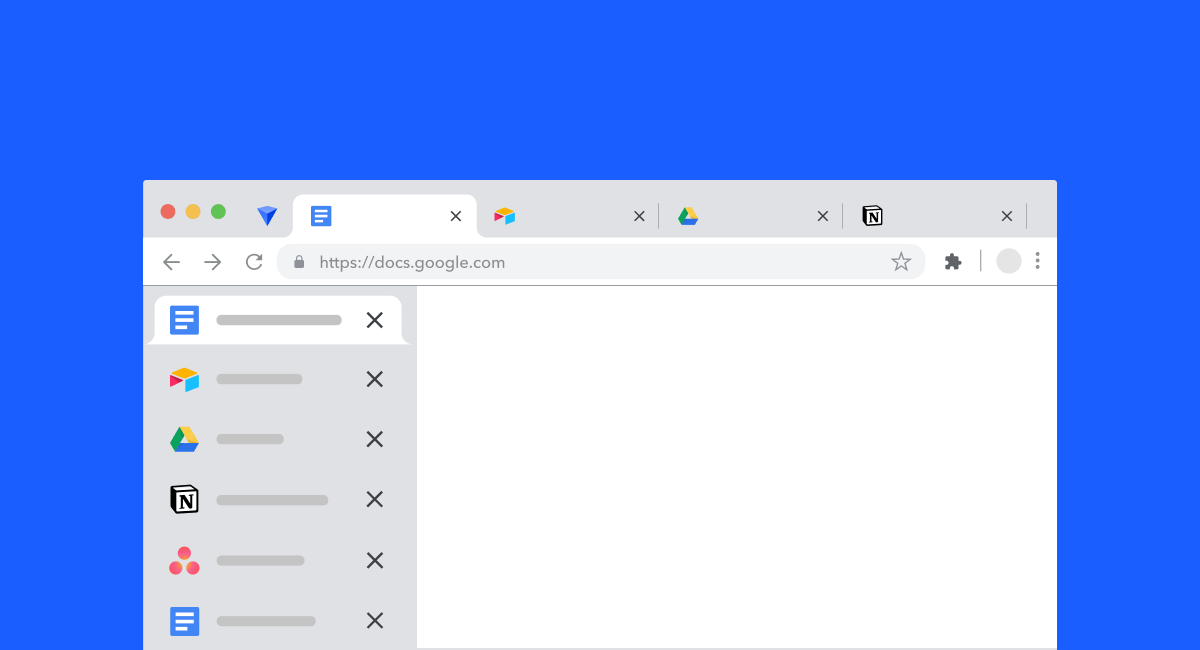How to Get Vertical Tabs in Chrome