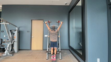 Machine Assisted Pull-Up demonstration