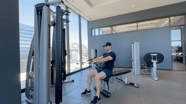 Seated Cable Row demonstration