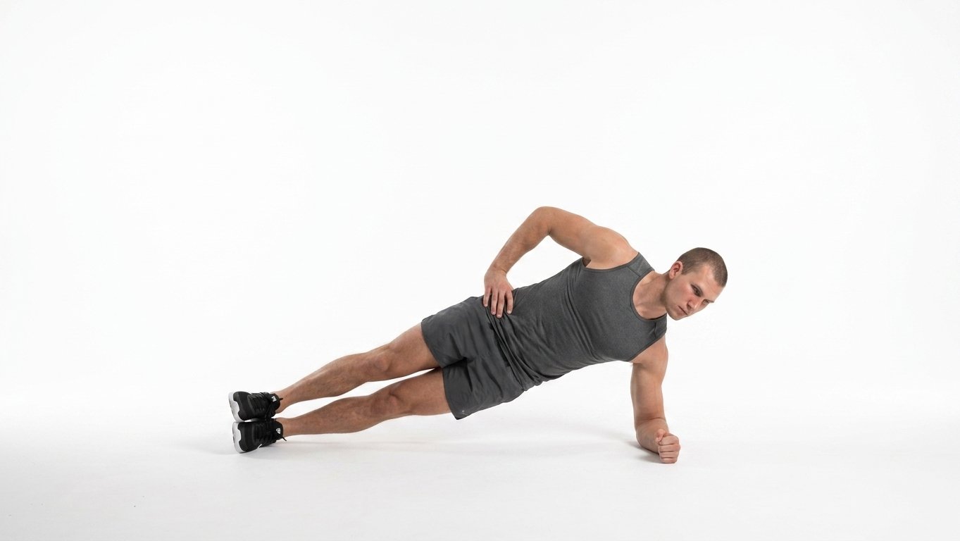 Forearm Side Plank demonstration