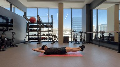Standard Hollow Body Hold demonstration