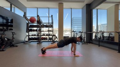 Standard Plank demonstration
