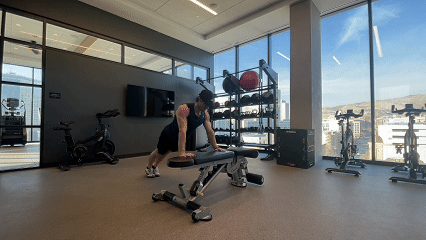 Incline Push-Up demonstration
