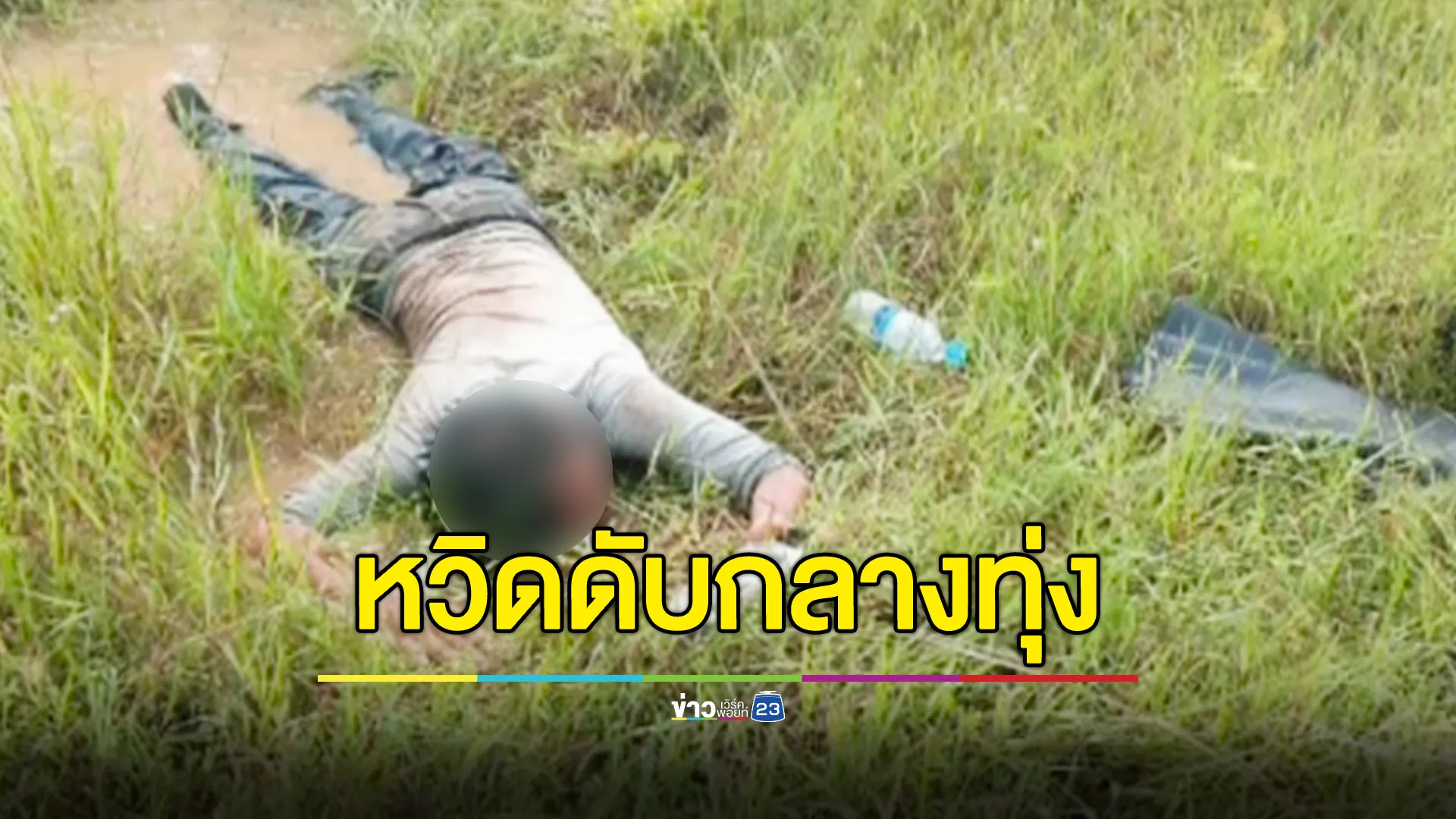 ชายออกหาไข่มดแดง ช็อกกลางทุ่งหวิดดับ โทรแจ้งกู้ภัยช่วย รอดหวุดหวิด