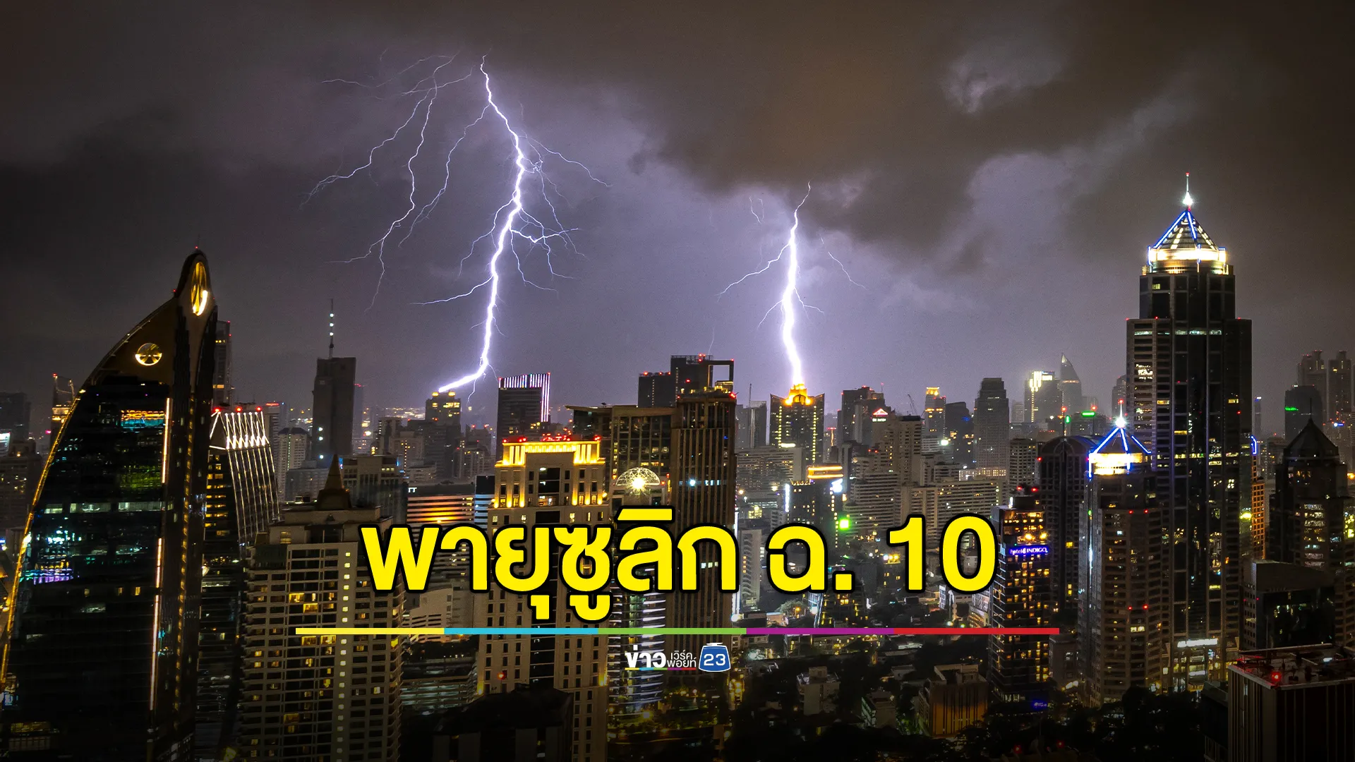 อัปเดต! พายุ “ซูลิก” ฉ. 10 ถล่มเวียดนาม ห่างนครพนมแค่ 250 กม.