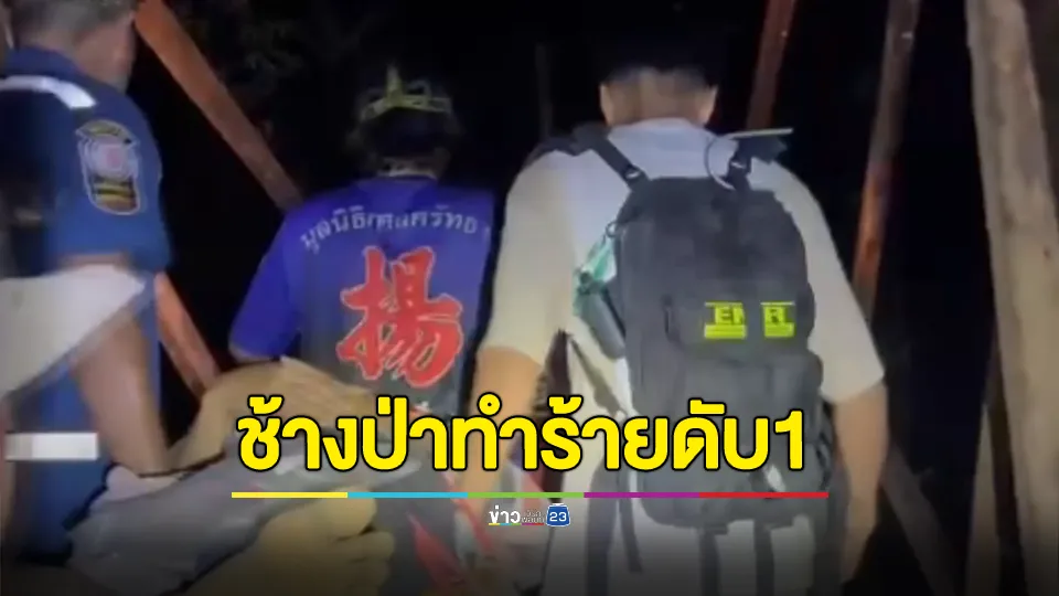 ช้างป่าทำร้าย 2 แม่ลูก ดับ 1 สาหัส 1