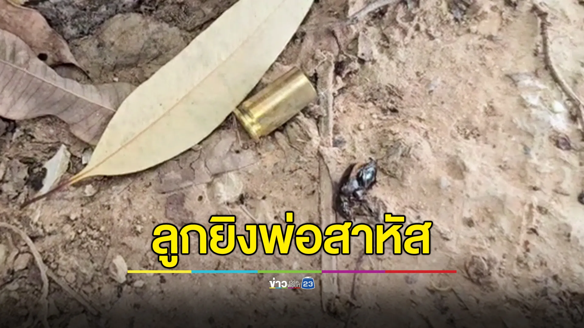 ลูกชายวัย 15 ยิงพ่ออาการสาหัส