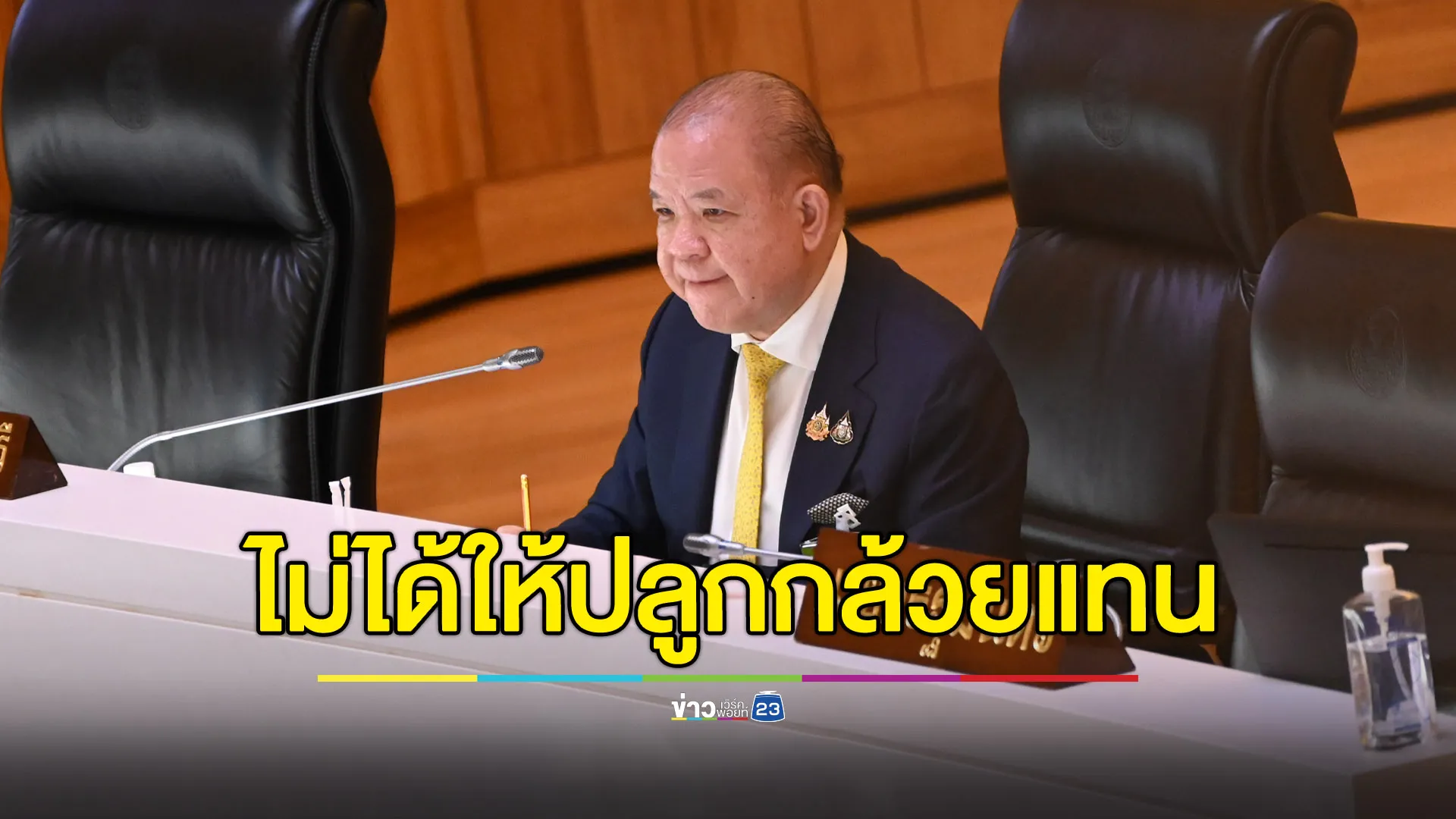 “พิชัย” โต้ไม่ได้ให้ปลูกกล้วยแทนข้าว แค่ยกตัวอย่างทางเลือก 