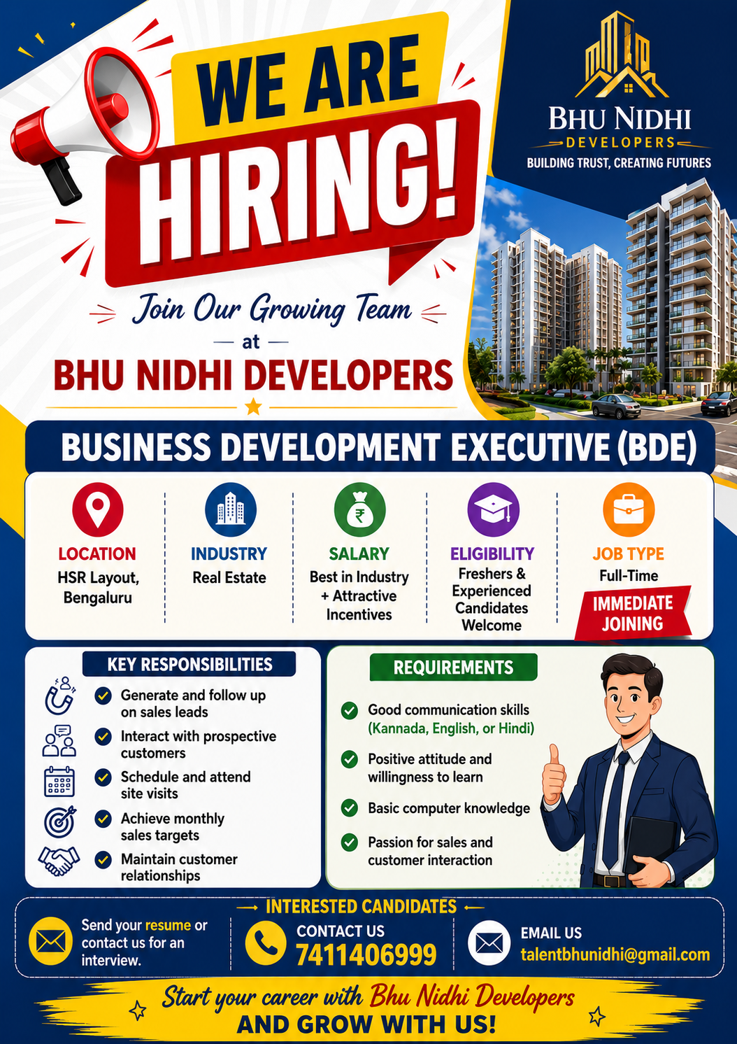BHU NIDHI DEVELOPERS logo