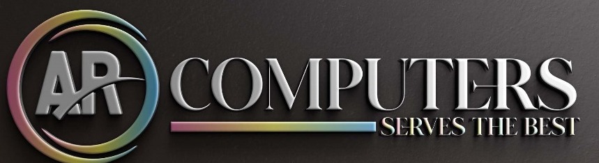 A R Computers logo