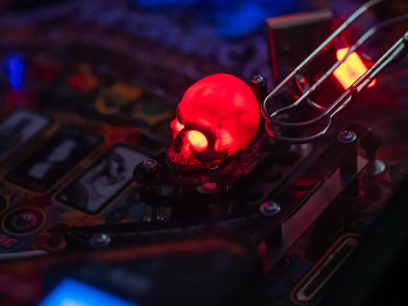 Pinball machines at Work-Work