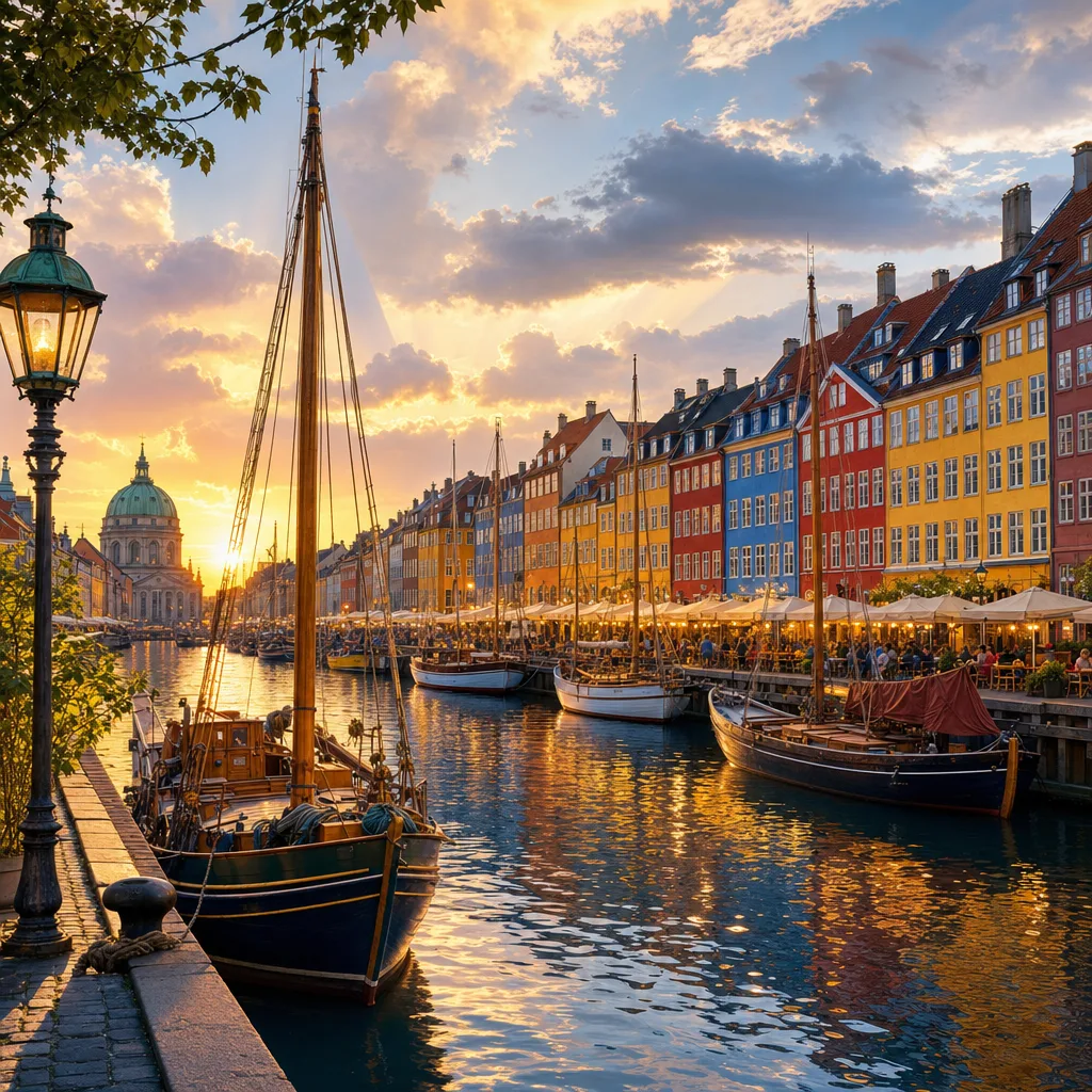 Nyhavn's Colorful Waterfront