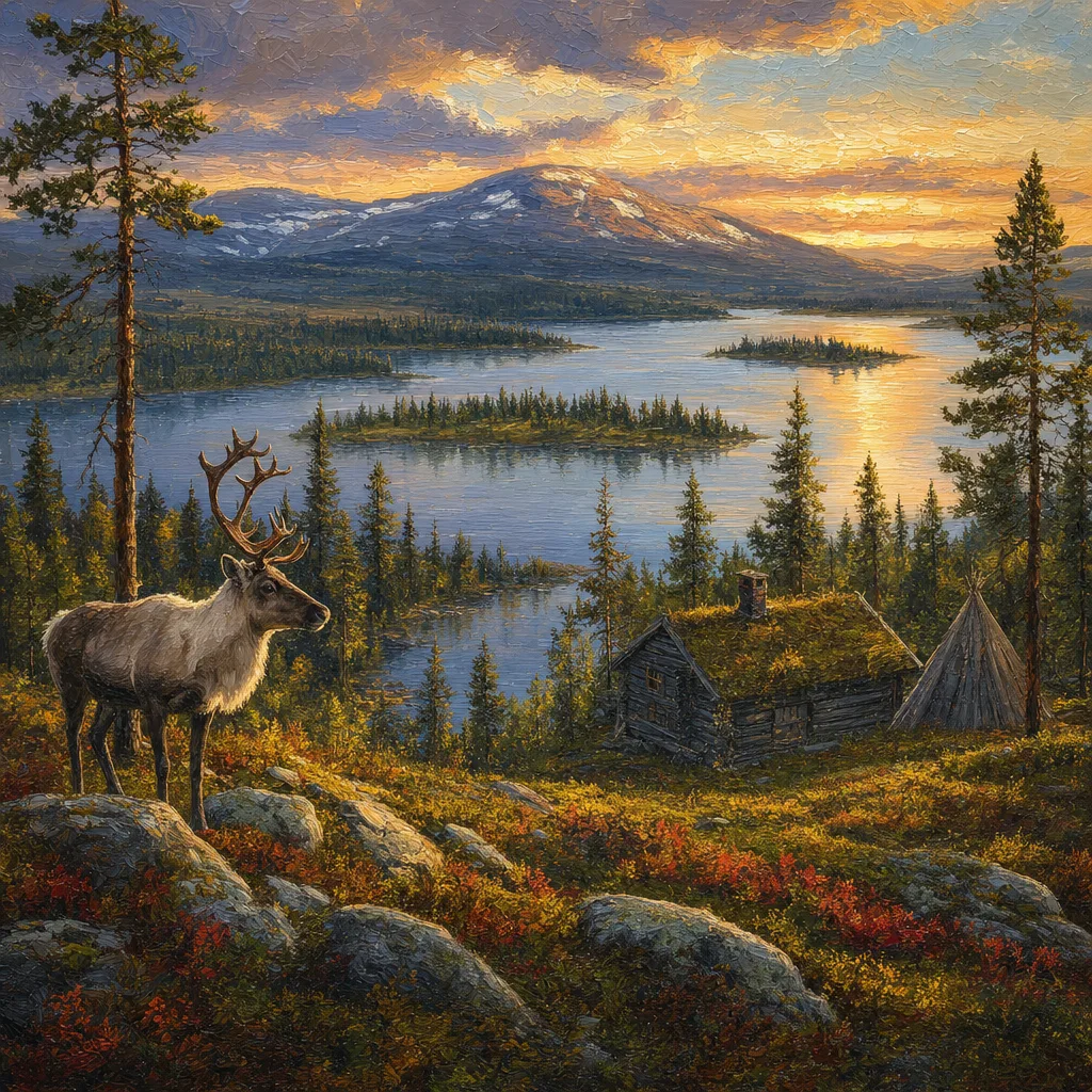 The Lakes of Finnish Lapland