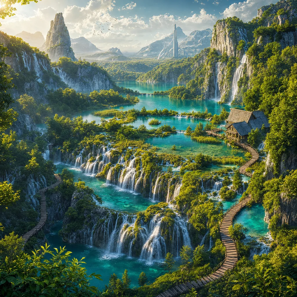 The Beauty of Plitvice Lakes