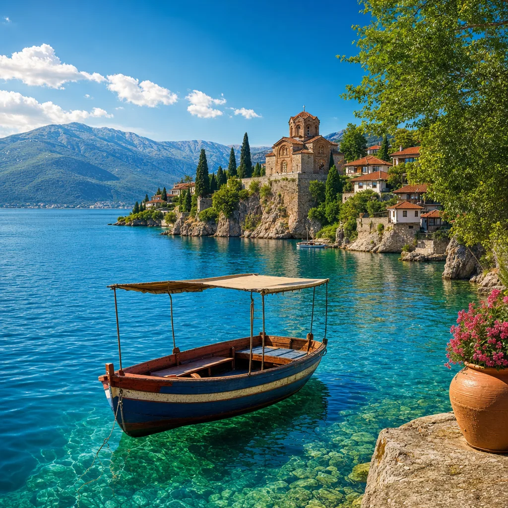 Lake Ohrid's Crystal Clear Waters