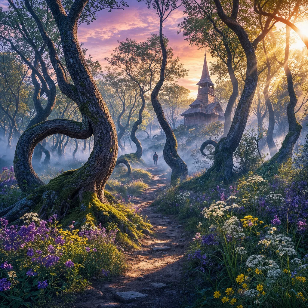 The Enchanted Forest of Hoia Forest
