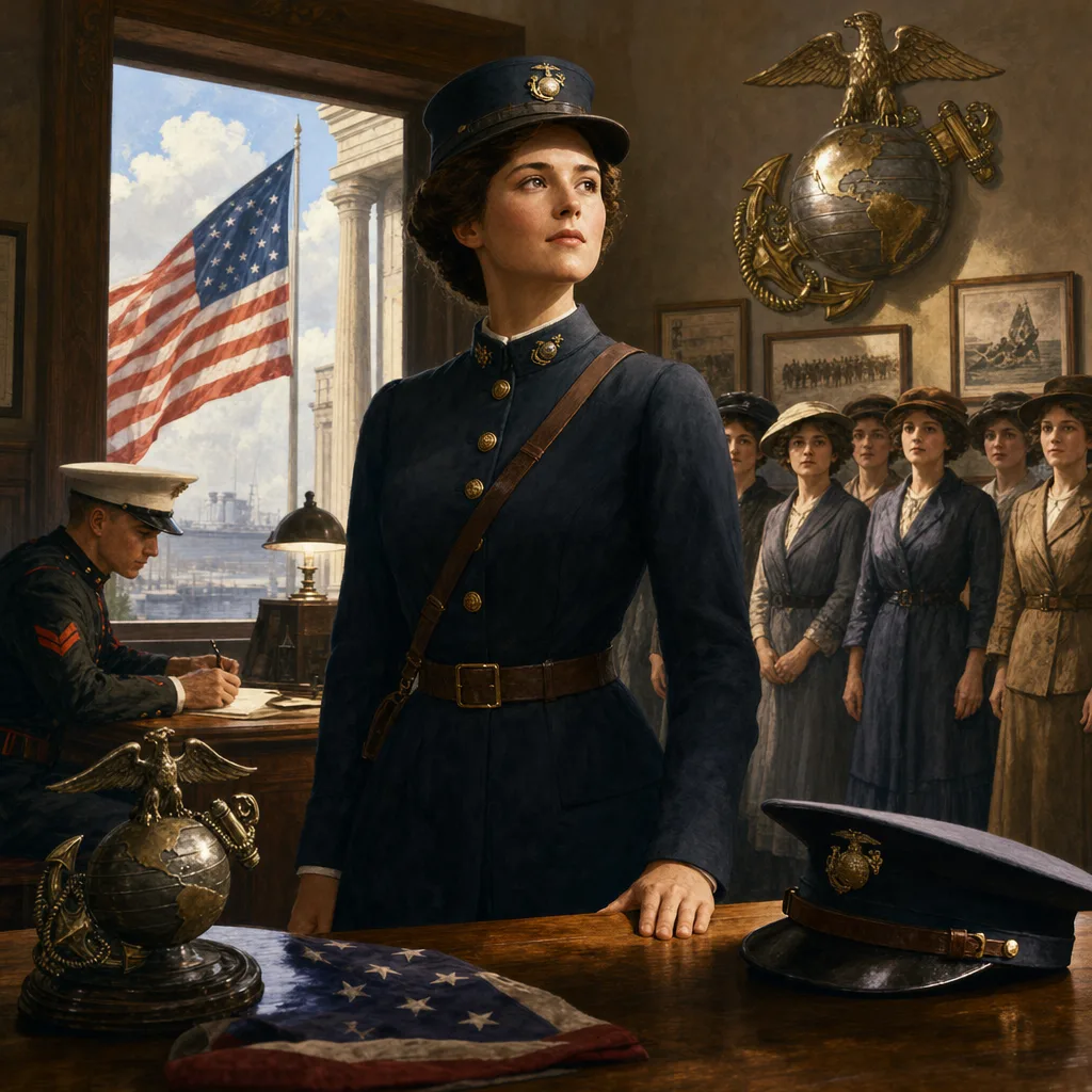 Opha May Johnson Joins USMC