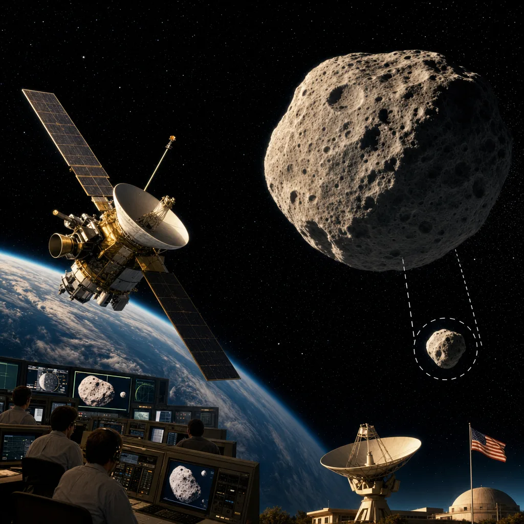 Galileo's Discovery of Asteroid Moon Dactyl