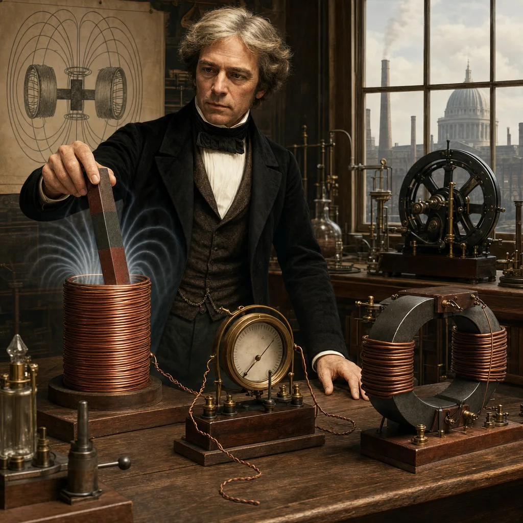 The Birth of Electromagnetic Induction