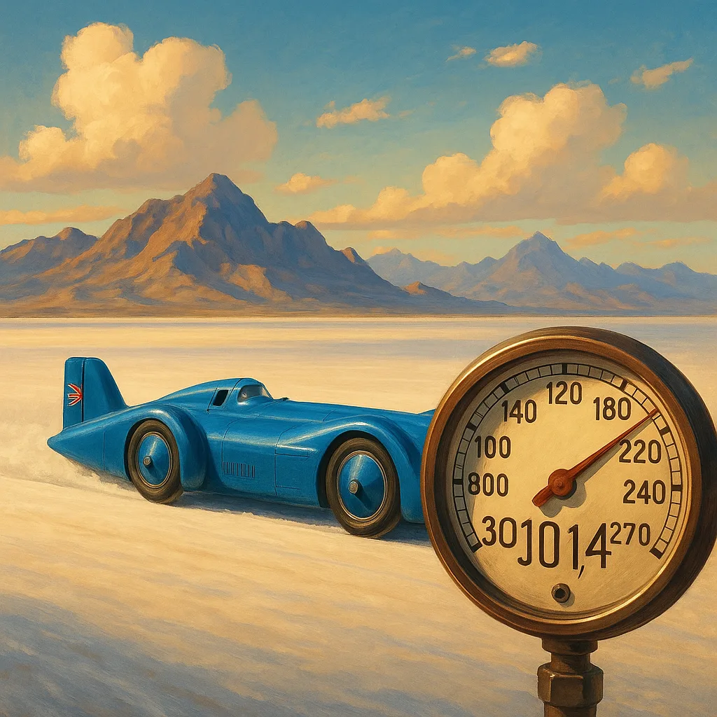 Malcolm Campbell Breaks 300 mph Barrier