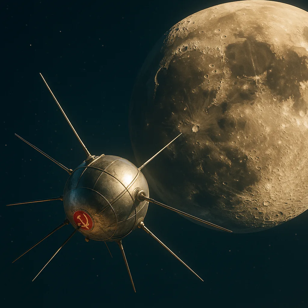 Luna 2: First Human-Made Object on the Moon