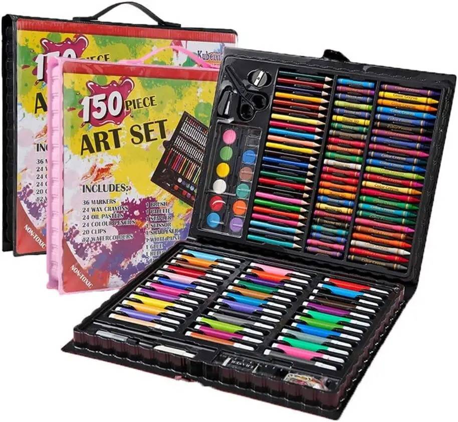 Deluxe 150-Piece Professional Art & Creativity Set