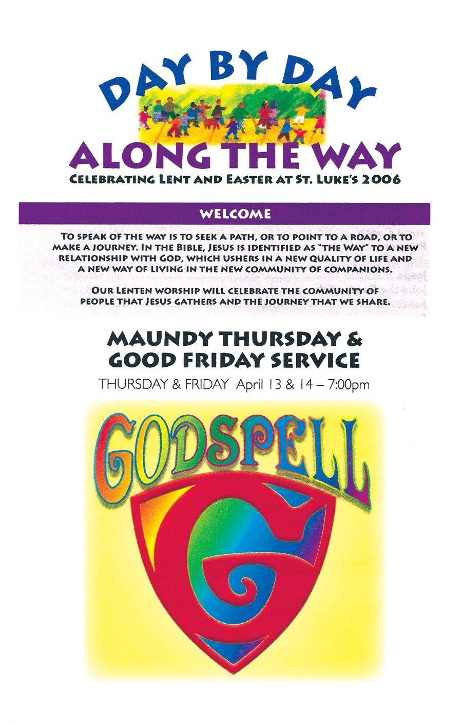 Poster — Godspell (2006)