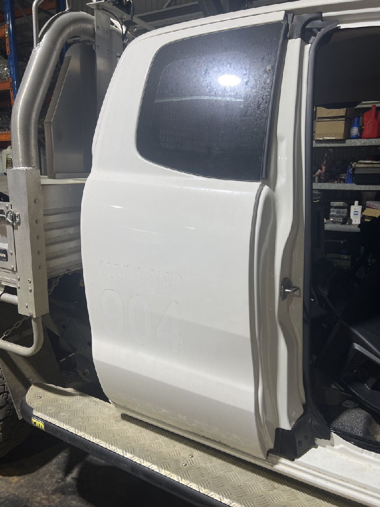 Right Hand Rear Door XLS Spacecab Arctic White