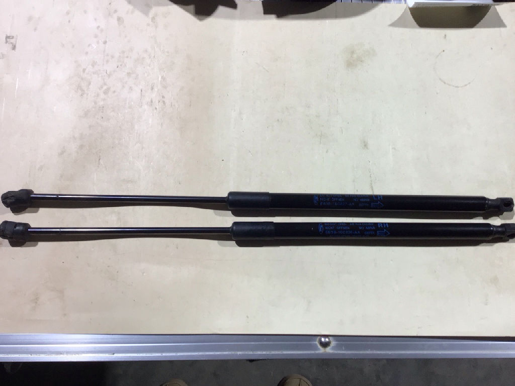 PX BONNET HINGE STRUT PAIR LEFT & RIGHT EB3B-16C827-AA & EB3B-16C826-AA