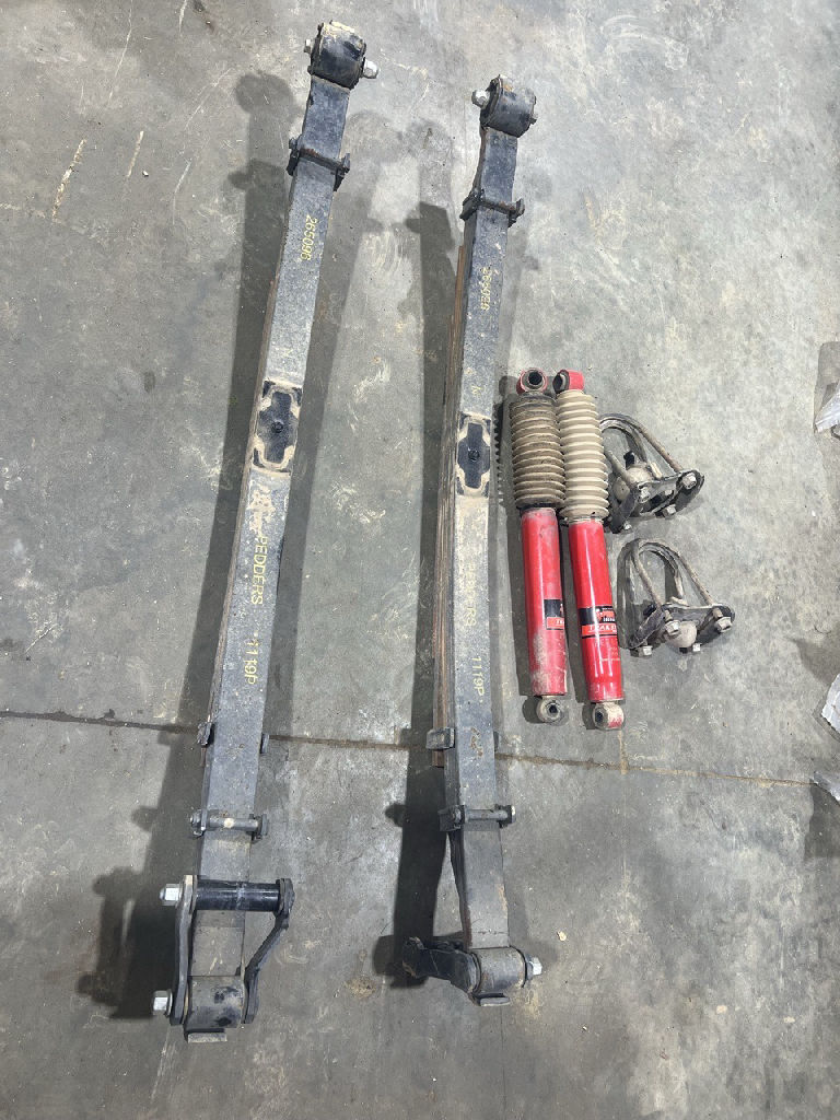 Pedders Rear Spring Upgrade