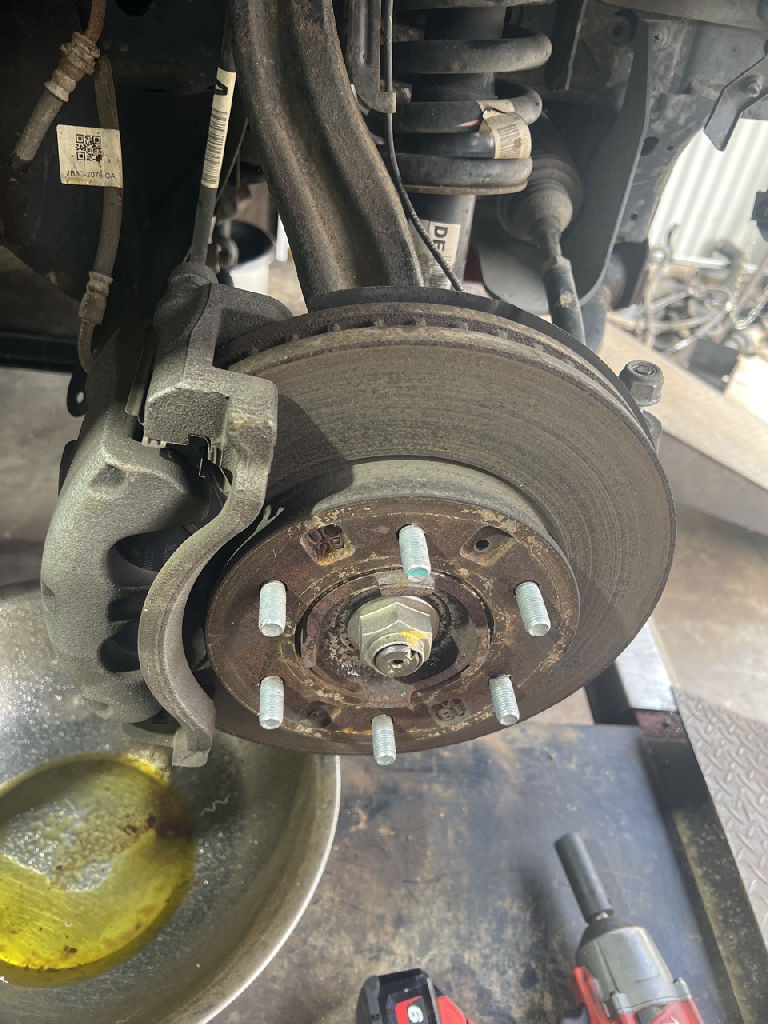 FRONT BRAKE ROTORS & CALIPERS