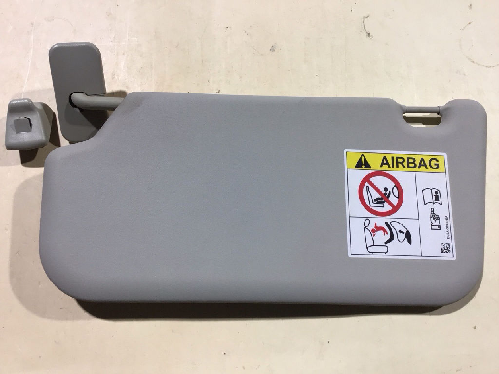 Sun Visor LHS No Power, No Mirror Grey
