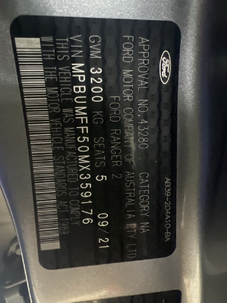 PX3 2021 Ford Ranger photo 2