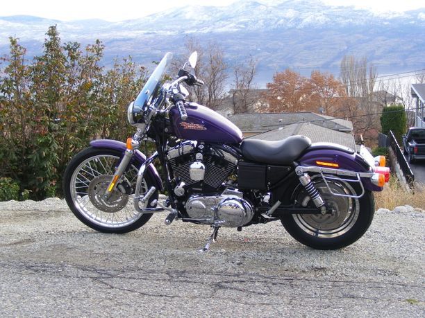 2000 Harley-Davidson Sportster Custom engine oil change-eb2c #1-