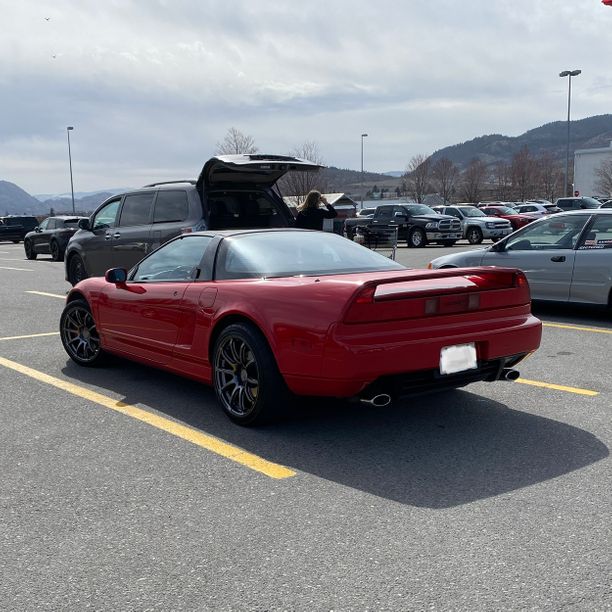 Red Acura NSX spotted-8350 #3-