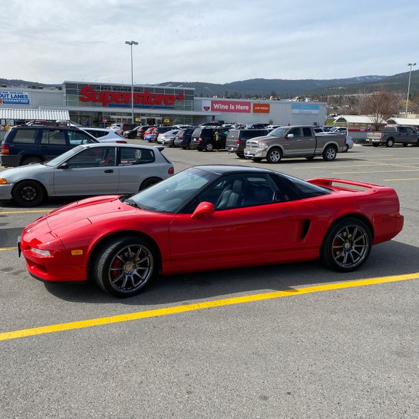 Red Acura NSX spotted-8350 #2-