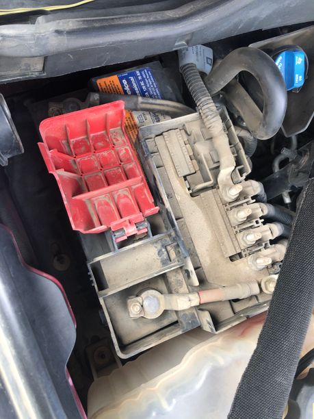 Replacing batteries on 2015  Chevrolet Duramax 3500HD LTZ-efdb #4-