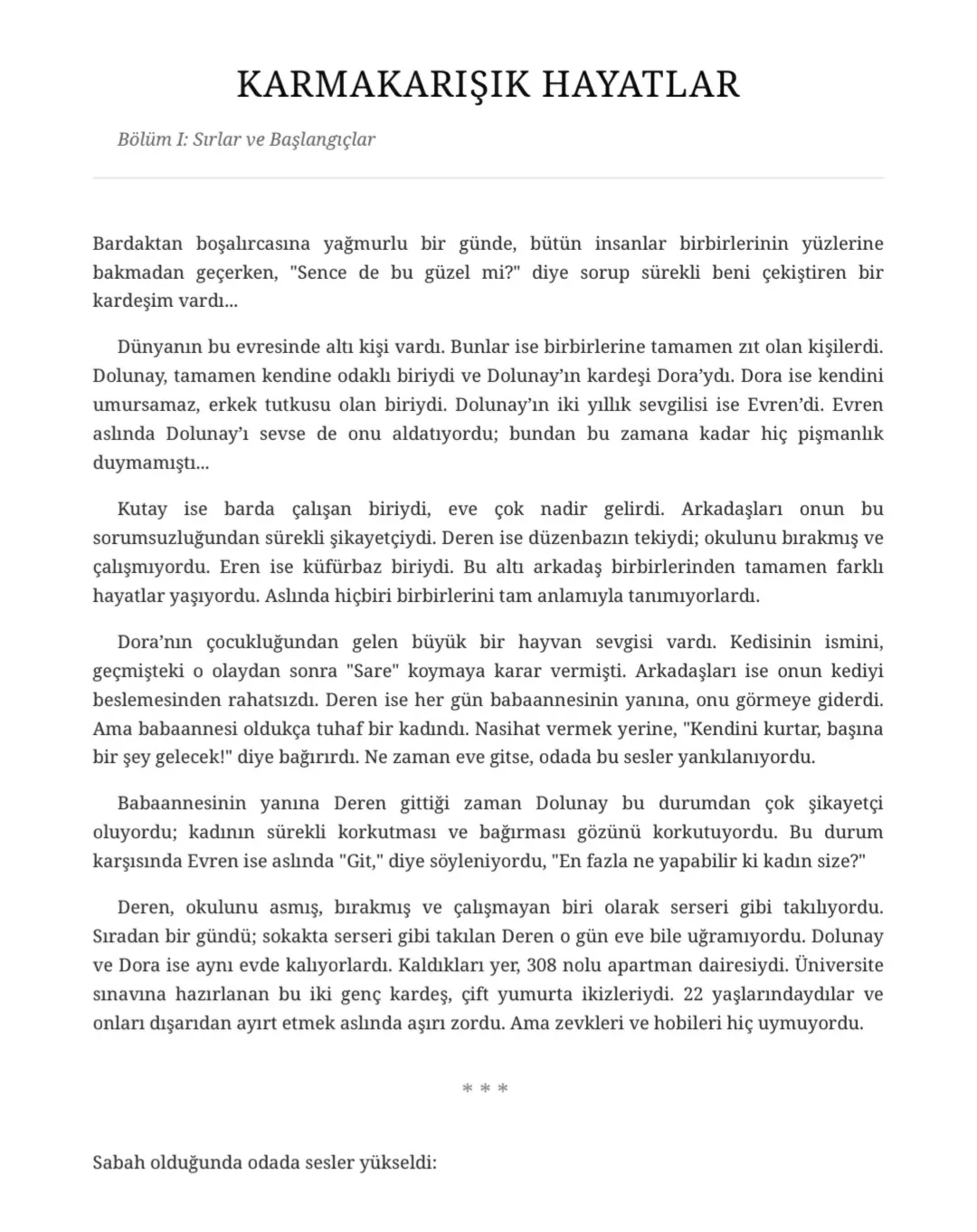 Kayıp Günlük - 1.Bölüm bölüm görseli 1