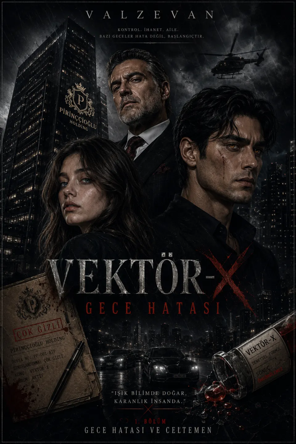 VEKTÖR-X:GECE HATASI - VEKTÖR-X TASARIMLARI bölüm görseli 5