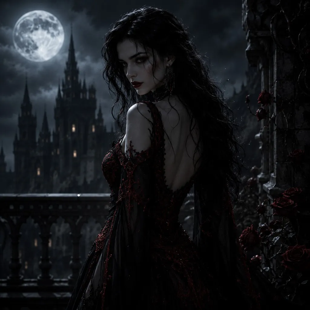 Selene Draven - GECEKANLI karakter görseli