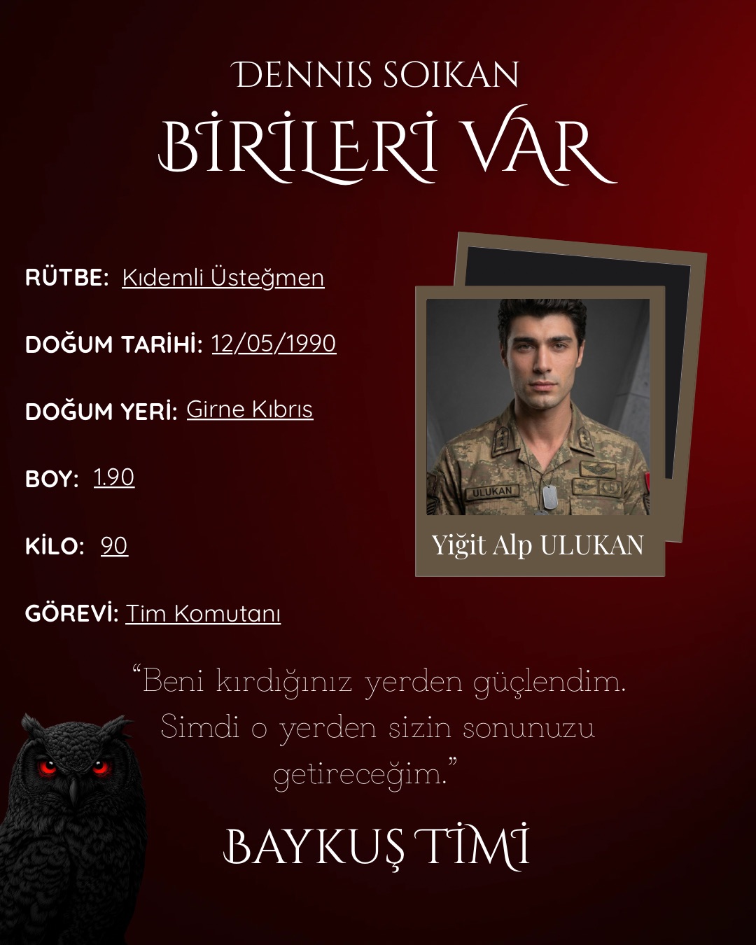 Yiğit Alp Ulukan - BİRİLERİ VAR (+18) karakter görseli