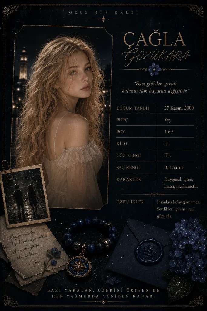 Çağla GÖZÜKARA - GECE'NİN KALBİ karakter görseli