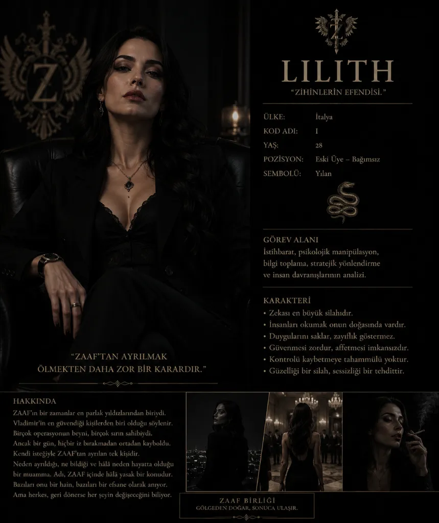 Lılıth - ZAAF karakter görseli