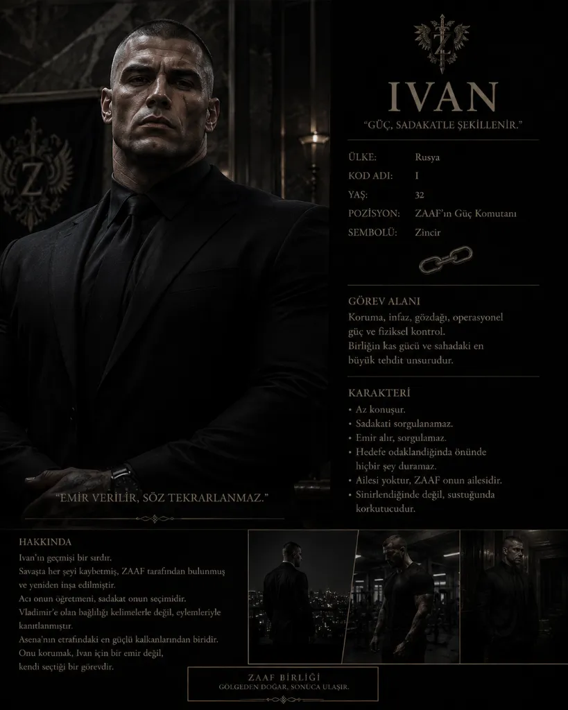 Ivan - ZAAF karakter görseli