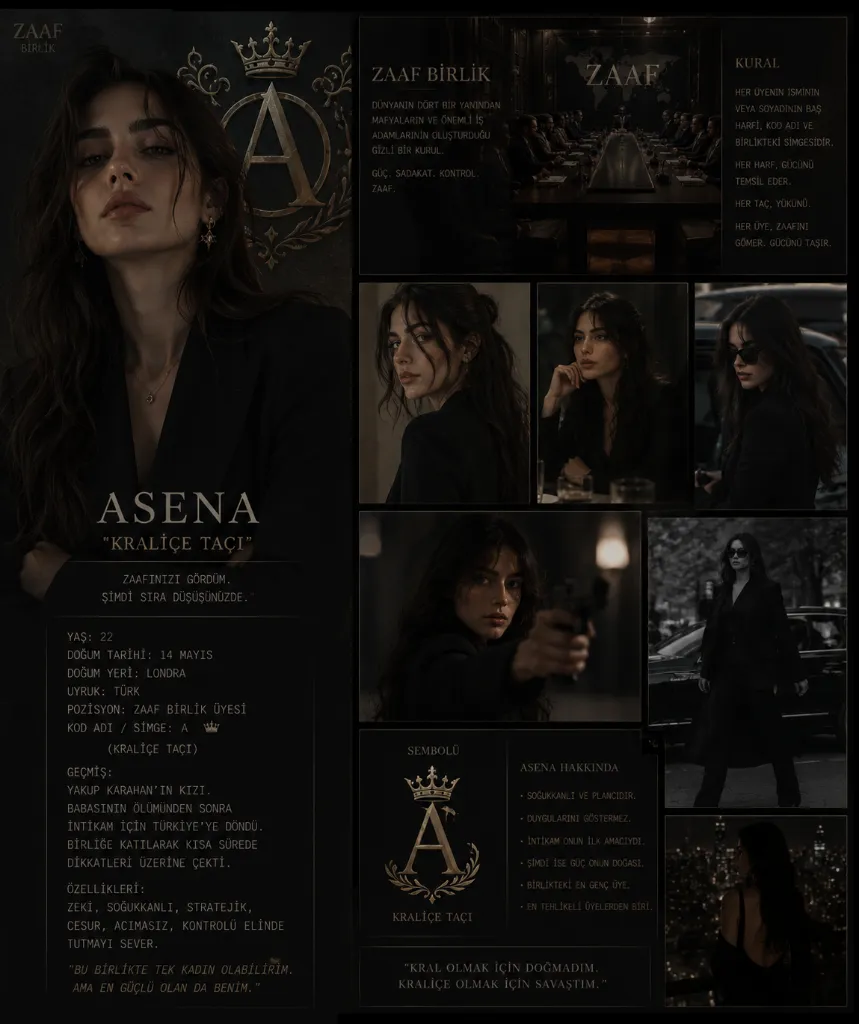 Asena Karahan Birlik - ZAAF karakter görseli