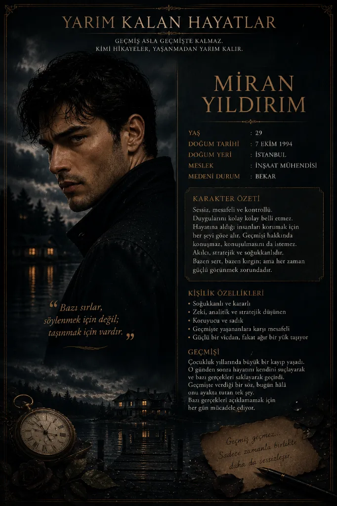 Miran - Yarım Kalan Hayatlar karakter görseli