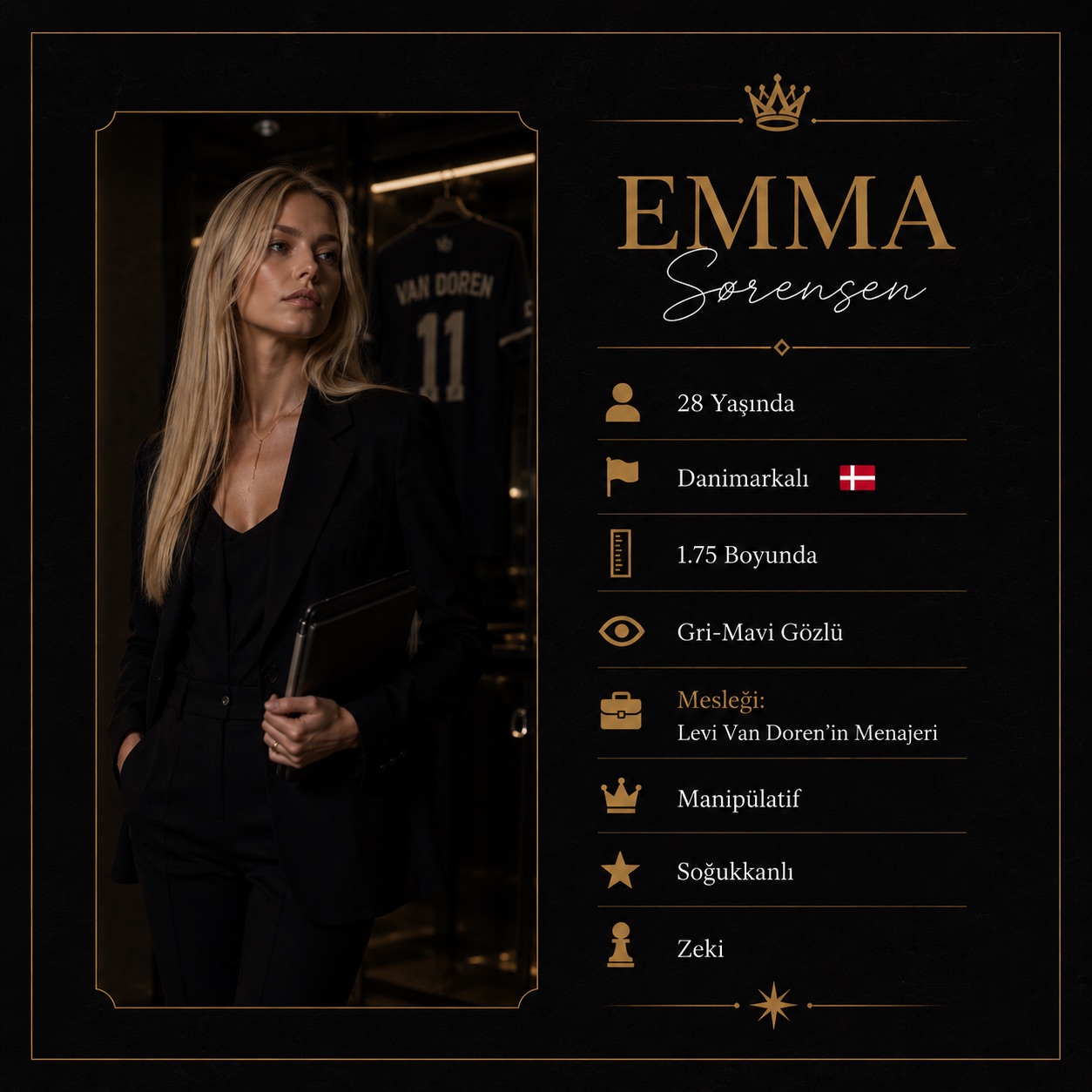 Emma Sorensen - 11’e 1 karakter görseli