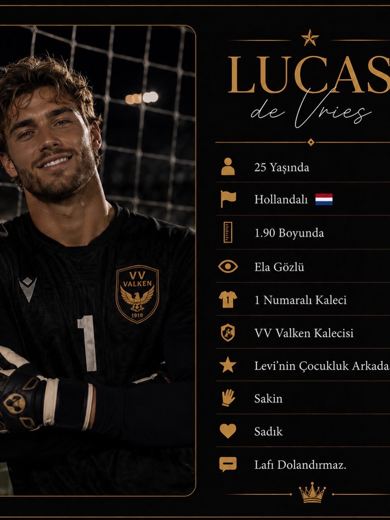 Lucas de Vries - 11’e 1 karakter görseli