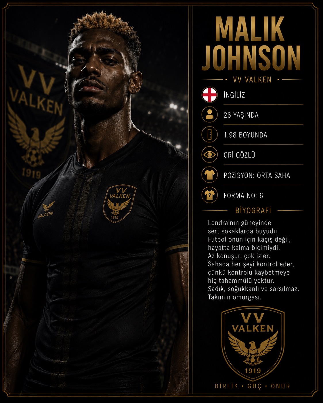 Malik Johnson - 11’e 1 karakter görseli